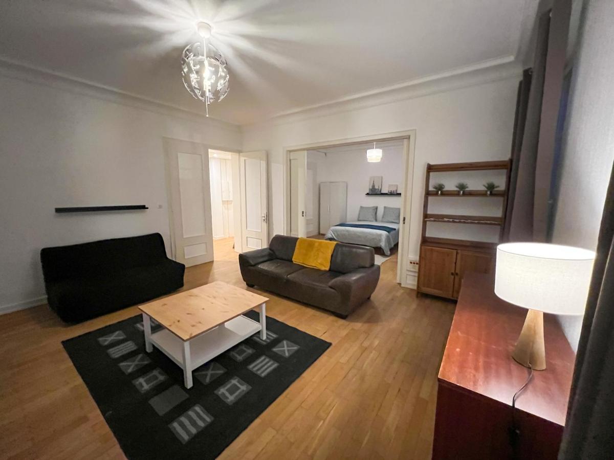 Chambres Privees -Private Room- Dans Un Spacieux Appartement - 100M2 Centre Proche Gare Mulhouse Dış mekan fotoğraf