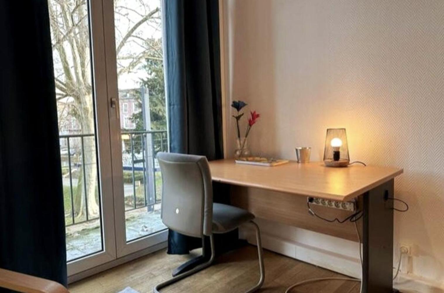 Chambres Privees -Private Room- Dans Un Spacieux Appartement - 100M2 Centre Proche Gare Mulhouse Dış mekan fotoğraf